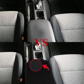img 1 attached to 🚘 Q QUNSUNUS Center Console Armrest Cover Pad Protector - Compatible with Toyota 4Runner (2010-2021)