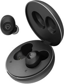 img 4 attached to Беспроводные наушники GoNovate: Demi Bluetooth 5.0 с металлическим зарядным кейсом, качество звука Apt-X, шумоподавление CVC8.0, водонепроницаемость IPX7 - 8 часов непрерывного проигрывания, 40 часов циклического использования.