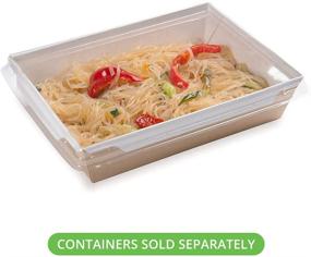 img 1 attached to LIDS ONLY Recyclable Containers Restaurantware