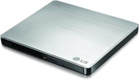 img 4 attached to 🖥️ LG Electronics GP60NS50 8X USB 2.0 Super Multi Ultra Slim Portable DVD+/-RW External Drive with M-DISC Support - Silver (Retail)