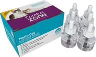 🐱 calming comfort zone basic multicat refill - 6 pack логотип