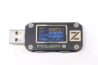 портативный вольтметр chargerlab power z km001pro логотип