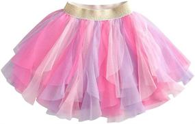 img 4 attached to 👗 Discover the Stylish DXTON Skirt for Toddler Girls - Stunning Outfits and Premium Girls' Clothing!