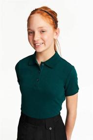 img 1 attached to 🔴 Burgundy French Toast Little Interlock Girls' Clothing: Stylish and Comfortable Dresses, Tops, and Bottoms