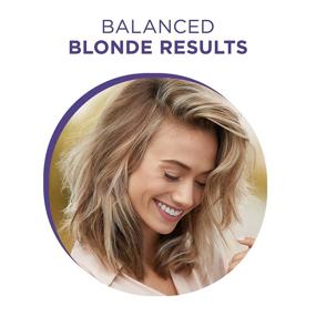 img 1 attached to Neutralize Brassy Tones with Clairol Professional Shimmer Lights Shampoo: Get Refreshing Blonde Hair Results!