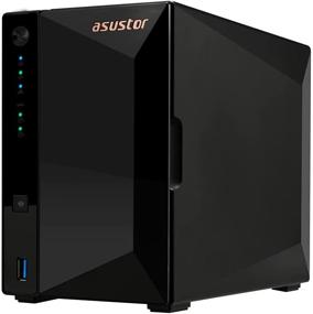 img 1 attached to 📦 Asustor Drivestor 2 Pro AS3302T - 2-дисковый NAS, 1.4 ГГц четырехъядерный процессор, порт 2.5GbE, 2 ГБ DDR4 оперативной памяти, сетевое хранилище без дисков