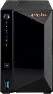 📦 asustor drivestor 2 pro as3302t - 2-дисковый nas, 1.4 ггц четырехъядерный процессор, порт 2.5gbe, 2 гб ddr4 оперативной памяти, сетевое хранилище без дисков логотип