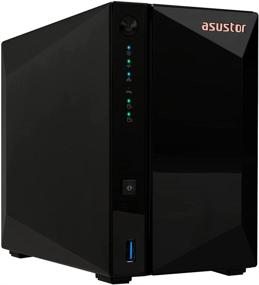 img 3 attached to 📦 Asustor Drivestor 2 Pro AS3302T - 2-дисковый NAS, 1.4 ГГц четырехъядерный процессор, порт 2.5GbE, 2 ГБ DDR4 оперативной памяти, сетевое хранилище без дисков