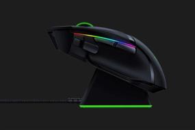 img 1 attached to Unleash Your Gaming Potential with the Razer Basilisk Ultimate Wireless Gaming Mouse and Charging Dock
