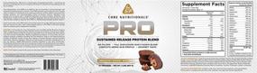 img 1 attached to 🍫 Core Nutritionals Pro Sustained Release Protein Blend - Chocolate Peanut Butter, 27 Servings, 25g Protein, 2g Carbs