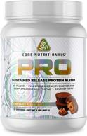 🍫 core nutritionals pro sustained release protein blend - chocolate peanut butter, 27 servings, 25g protein, 2g carbs logo