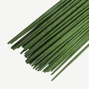 img 1 attached to 🌿 Pack of 50 Green Floral Stem Wire, 12 Inch, 18 Gauge - Homework2