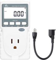 poniie pn2000 plug-in kilowatt electricity usage monitor power consumption watt meter tester with extension cord logo