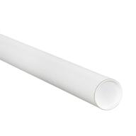 efficient aviditi p2024w white mailing tubes - reliable and versatile packaging solution logo
