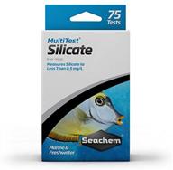 🧪 seachem multitest silicate test kit: comprehensive 75 test solution logo
