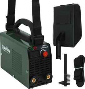 img 1 attached to 🔧 Cuwiny ARC Welder Mini: IGBT Inverter Welding Machine, 110v/220v, 140A MMA/Stick, Dual Voltage with High Frequency Duty Cycle Digital Display