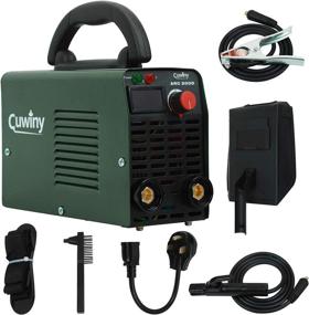 img 4 attached to 🔧 Cuwiny ARC Welder Mini: IGBT Inverter Welding Machine, 110v/220v, 140A MMA/Stick, Dual Voltage with High Frequency Duty Cycle Digital Display