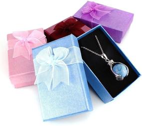 img 1 attached to 💎 Beadnova Healing Gemstone Necklace: Crystal Ball Pendant with 18-Inch Stainless Steel Chain, Gift Box Included