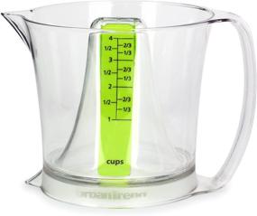 img 4 attached to Reverso Primo Measuring Cup and Spoon Set - Urban Trend (4- and 1-Cup) - Innovative Easy-To-Read Design - Flip Over for 2-in-1 Measuring Cups