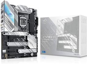 img 4 attached to 💥 ROG Strix Z590-A Gaming WiFi 6 LGA 1200 Intel 11th/10th Gen ATX White Gaming Motherboard with PCIe 4.0, 14+2 Power Stages, WiFi 6, Intel 2.5 Gb LAN, Thunderbolt 4, 3X M.2/NVMe SSD, and Aura RGB