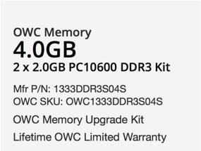 img 3 attached to OWC 1333МГц 204 контакта PC3 10600 OWC1333DDR3S04S