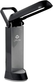 img 4 attached to 💡 Enhance your Workspace with OttLite 13 Watt Folding Task Lamp: Portable, Adjustable, and Stylish Desk Light