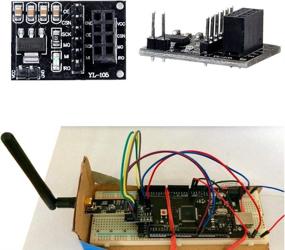 img 1 attached to WayinTop NRF24L01+PA+LNA RF Transceiver Module with SMA Antenna - 2.4 GHz 1100m Range - Arduino Compatible