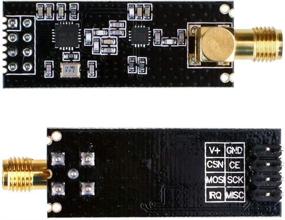 img 3 attached to WayinTop NRF24L01+PA+LNA RF Transceiver Module with SMA Antenna - 2.4 GHz 1100m Range - Arduino Compatible