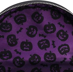 img 1 attached to Loungefly Halloween Pumpkin Mini Backpack