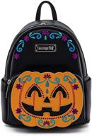 мини-рюкзак loungefly halloween pumpkin логотип