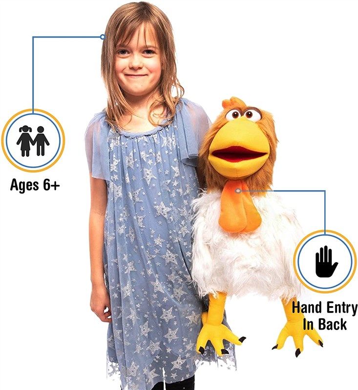 silly rooster puppet puppets 로고