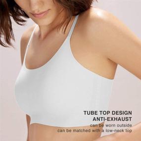 img 2 attached to Ubras Wirefree Seamless Adjustable Bralette Women's Clothing
