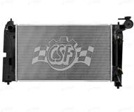 🔥 csf 2948: radiator for toyota corolla & matrix 1.8l (2008-2003) & pontiac vibe 1.8l (2008-2003) logo