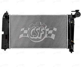 img 1 attached to 🔥 CSF 2948: Radiator for Toyota Corolla & Matrix 1.8L (2008-2003) & Pontiac Vibe 1.8L (2008-2003)