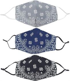 img 3 attached to Bandana Protective Fashion Paisley Balaclava Outdoor Recreation