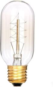 img 2 attached to 🔆 The SEO-friendly version: Dimmable T45 Vintage Edison Bulb – Spiral Cage Filament – 25 Watt – 65 Lumen – Pack of 8