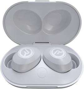 img 2 attached to The Everyday Raycon Bluetooth Wireless Earbuds With Microphone- Stereo Sound In-Ear Bluetooth Headset E25 True Wireless Earbuds 24 Hours Playtime (Matte White)