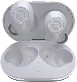 img 1 attached to The Everyday Raycon Bluetooth Wireless Earbuds With Microphone- Stereo Sound In-Ear Bluetooth Headset E25 True Wireless Earbuds 24 Hours Playtime (Matte White)