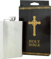 📖 bible flask by island dogs 98212: a divine way to carry your spirits! логотип