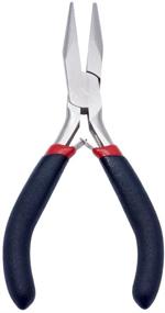 img 2 attached to ✂️ Pandahall Ergonomic Flat Nose Pliers: The Perfect Tool for Jewelry Bending and Beading