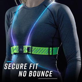 img 3 attached to noxgear Tracer360 - Multicolor Illuminated, Reflective Vest for Running or Cycling (Weatherproof): Stay Safe and Visible During Your Outdoor Activities.