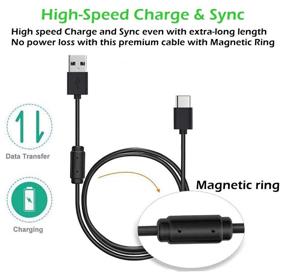 img 2 attached to 🔌 6ft USB Type C Charging Cable for Gopro Hero 9/8/7/6/5/2018: High-Speed Data Transfer and Reliable Power Supply