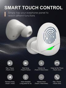 img 1 attached to Cirtek True Wireless Earbuds Built Cell Phones & Accessories