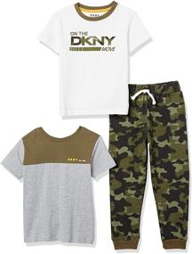 img 4 attached to DKNY Boys Pcs Set Olive
