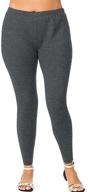 👖 just my size plus-size stretch jersey legging for women логотип