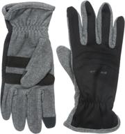 🧤 stay warm and flexible with manzella hybrid ultra gloves - size medium logo