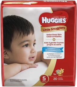 img 4 attached to Huggies Little Snugglers Baby Diapers: Unparalleled Comfort and Protection for your Little One!