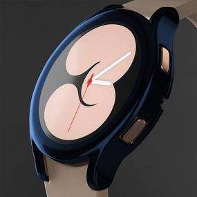 img 3 attached to [2Pack] AWINNER Compatible For Samsung Galaxy Watch 4 Screen Protector Case