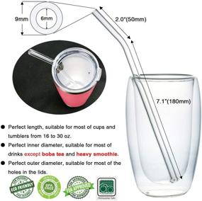 img 1 attached to Jiaderui 12 Pack Reusable Drinking Tumblers