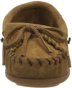 img 3 attached to Удобные и стильные детские мокасины Minnetonka Kids' Kilty Hardsole с максимальной поддержкой стопы